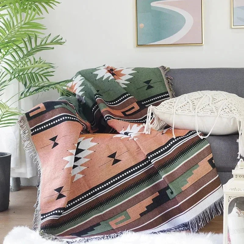 Narzuta Na Łóżko | Narzuta Na Sofę Boho-Blanket-Miloska