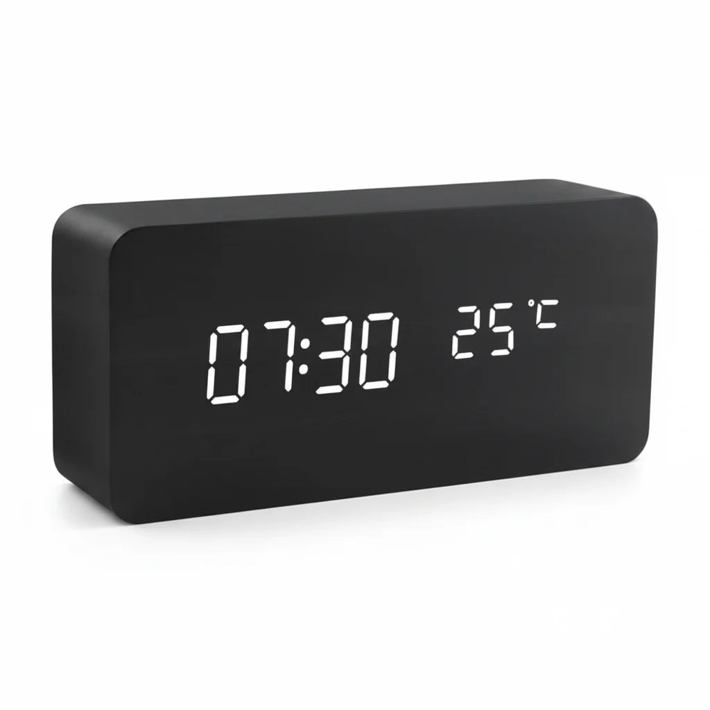 Zegar Cyfrowy | Zegar Cyfrowy Na Biurko-Desk Clock-Miloska