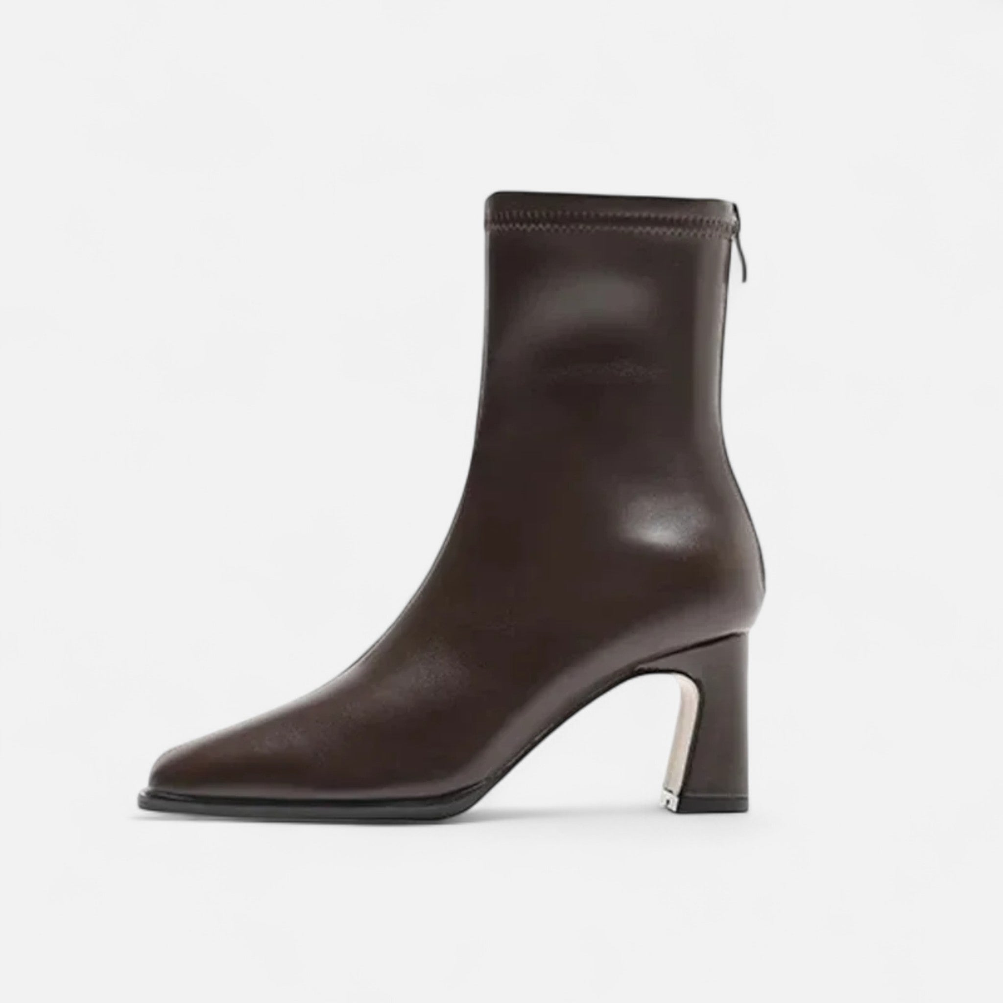 Botki Na Obcasie Damskie | Botki Z Krótką Cholewką-Women Boots-Miloska