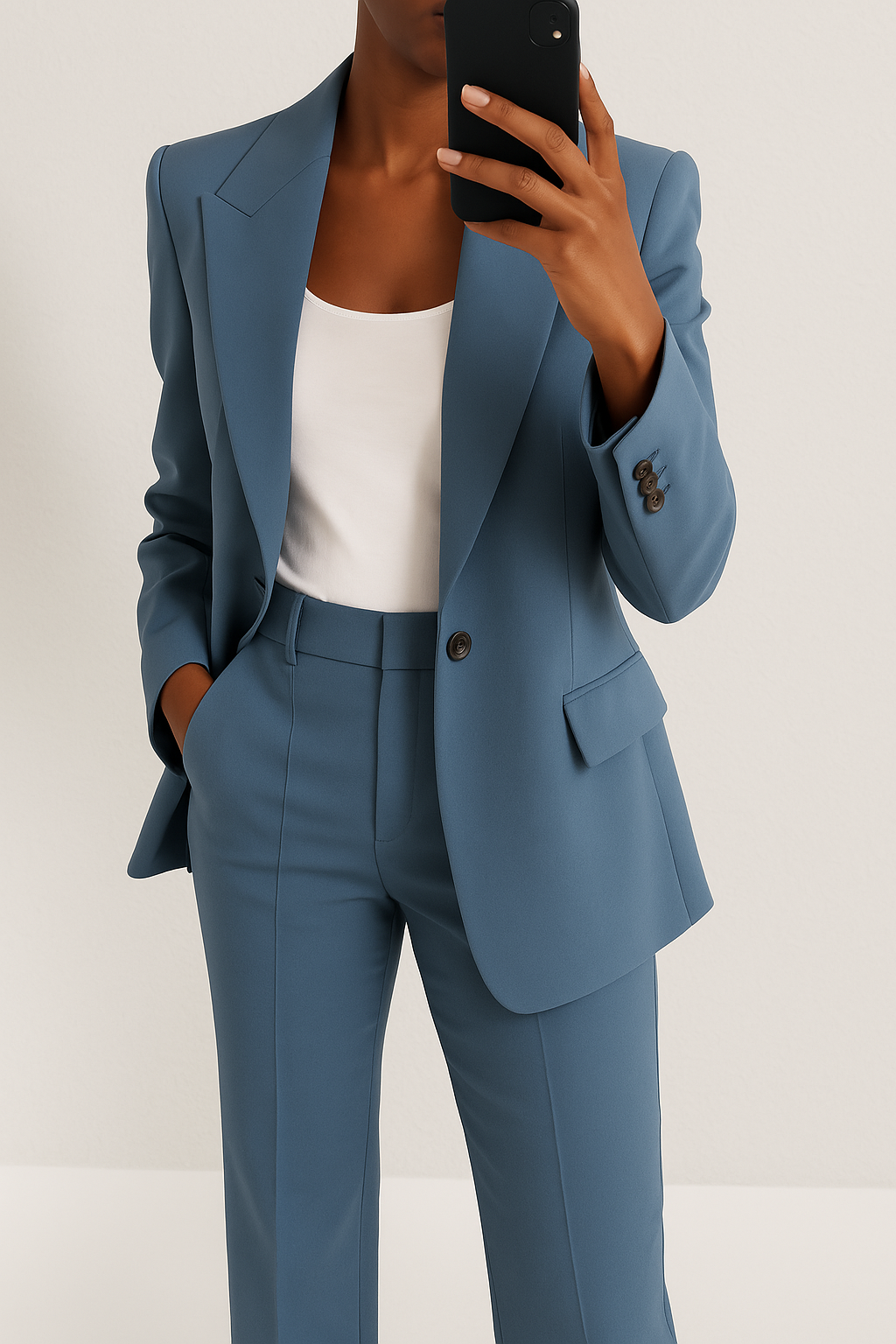 Garnitur Damski | Komplet Damski Ze Spodniami-Women Pantsuit-Miloska