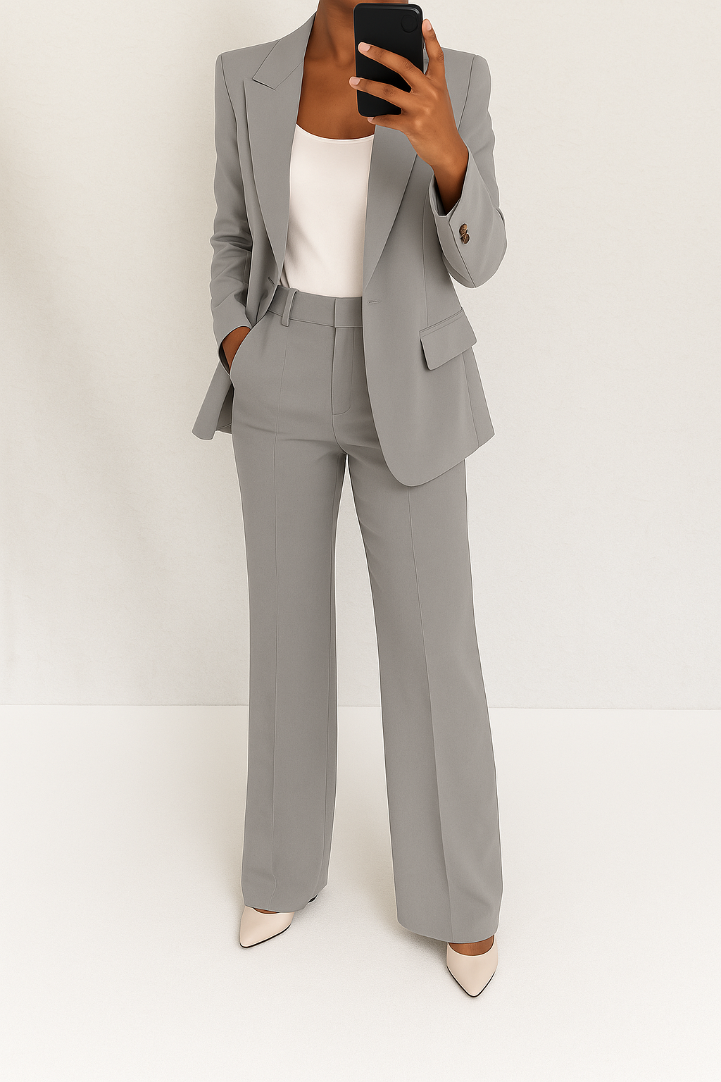 Garnitur Damski | Komplet Damski Ze Spodniami-Women Pantsuit-Miloska