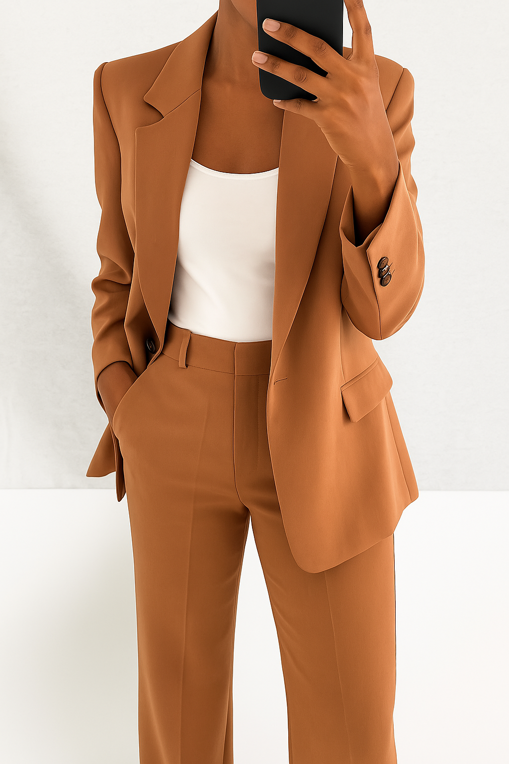 Garnitur Damski | Komplet Damski Ze Spodniami-Women Pantsuit-Miloska