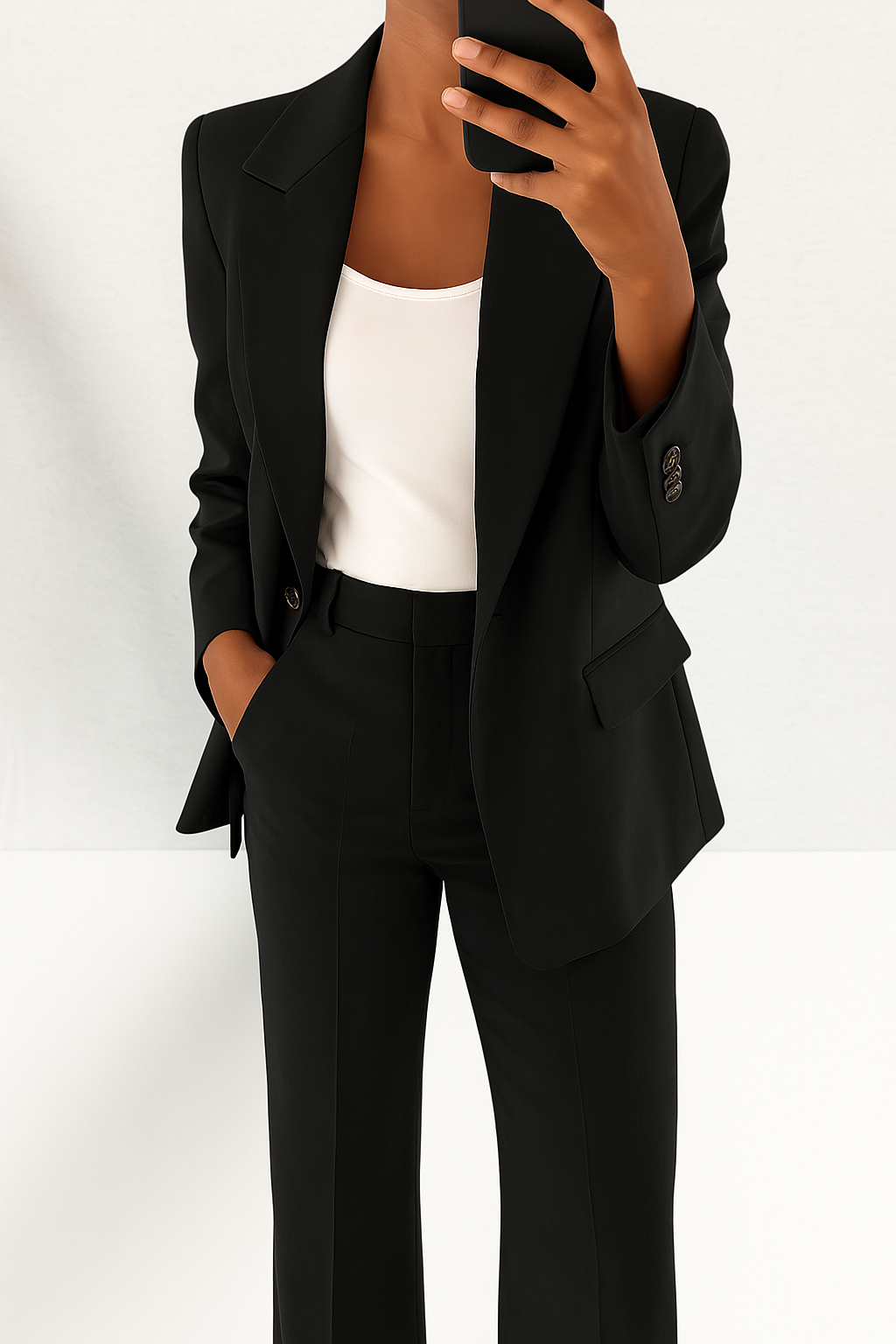 Garnitur Damski | Komplet Damski Ze Spodniami-Women Pantsuit-Miloska