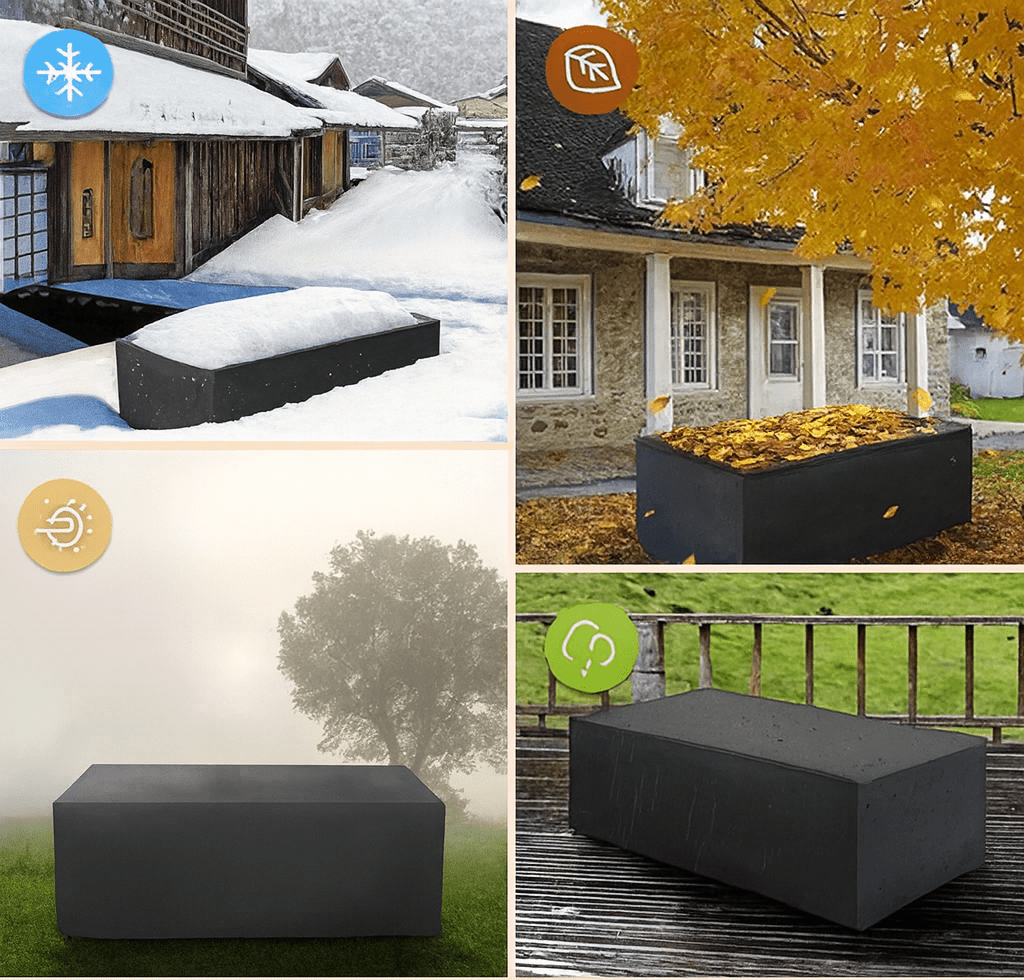 Pokrowiec Na Meble Ogrodowe | Pokrowiec Na Stół Ogrodowy-Furniture Cover-Miloska