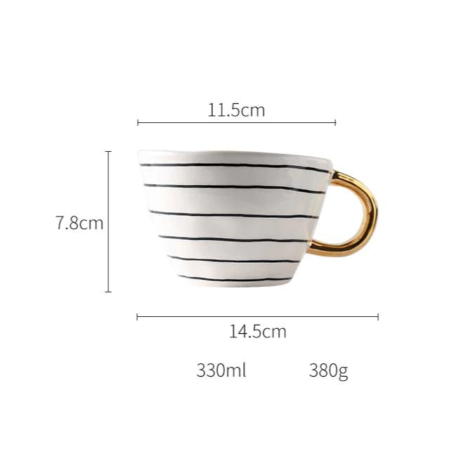 Filiżanka Do Herbaty | Kubek Ceramiczny-Cup-Miloska
