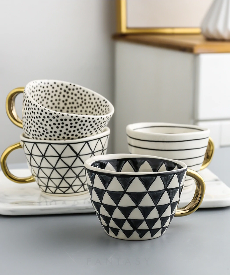 Filiżanka Do Herbaty | Kubek Ceramiczny-Cup-Miloska