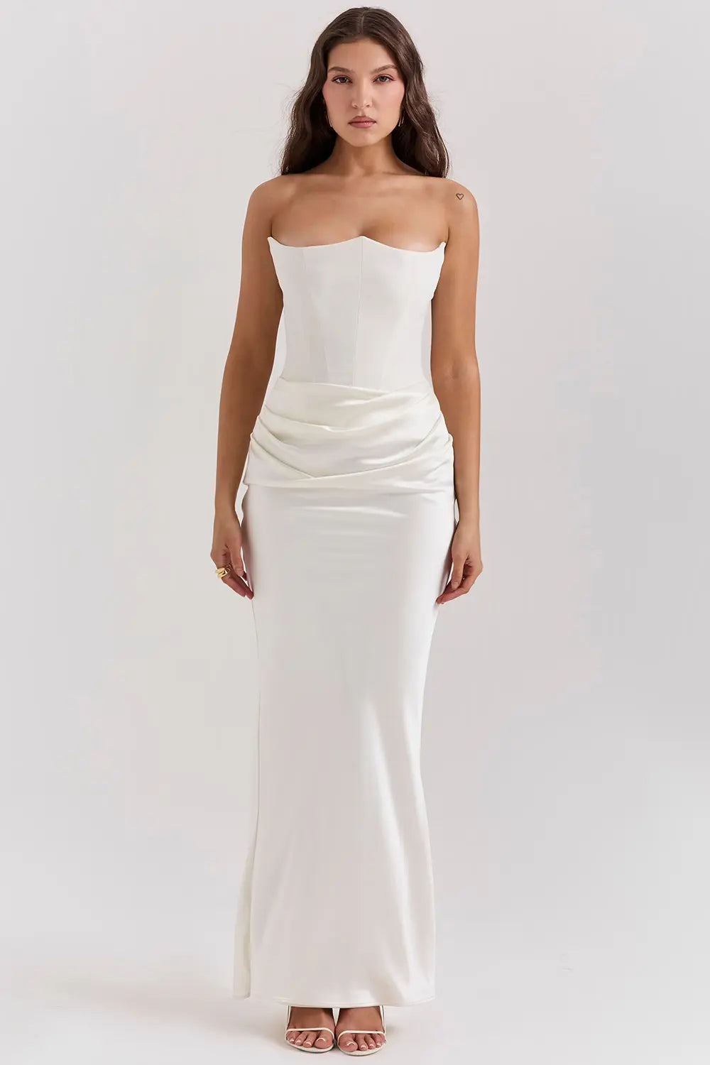 Damska Suknia Maxi | Gorsetowy Krój-Women Dress-Miloska