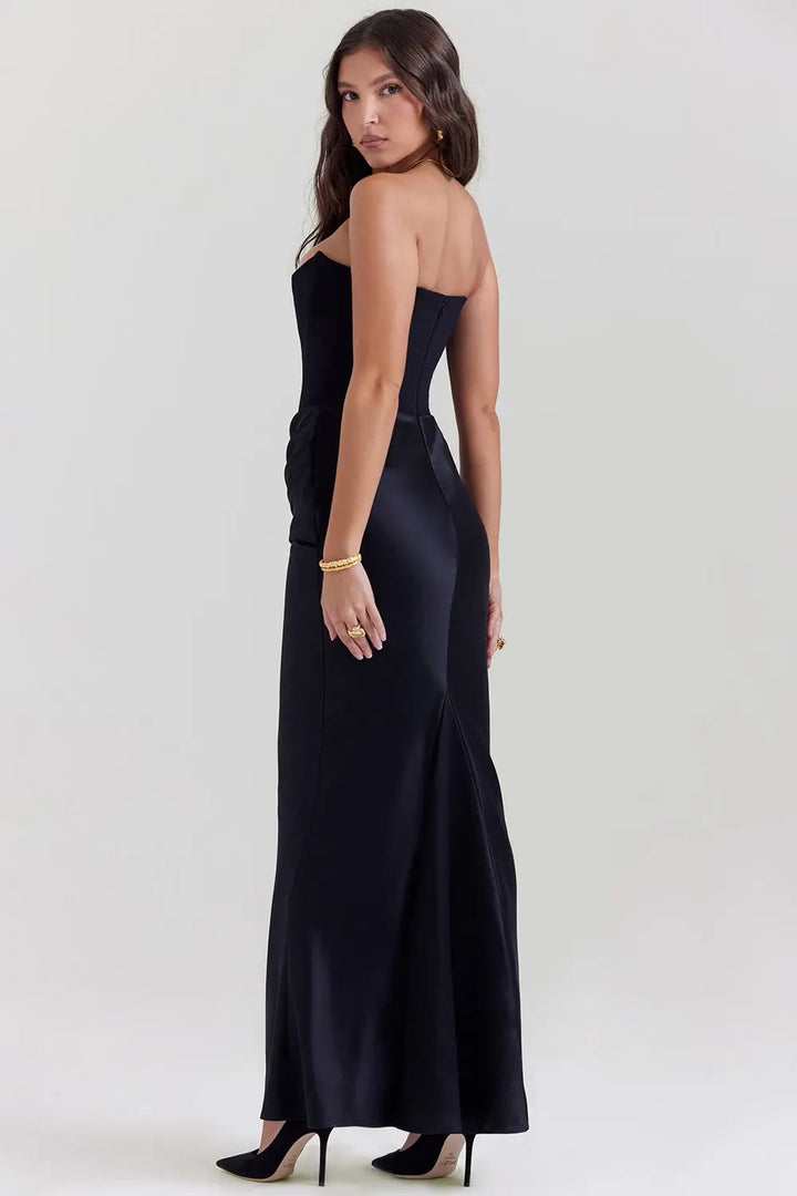 Damska Suknia Maxi | Gorsetowy Krój-Women Dress-Miloska