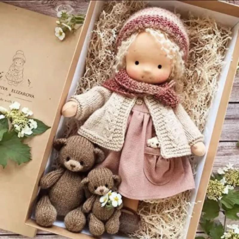 Lalki Dla Dziewczynek | Lalka Z Ubrankami-Doll-Miloska
