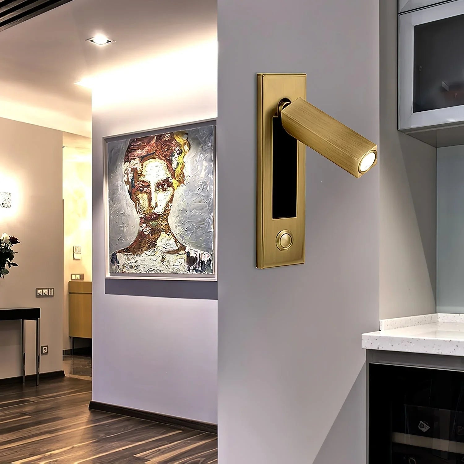 Kinkiet Ścienny | Kinkiet Do Sypialni-Wall Lamp-Miloska