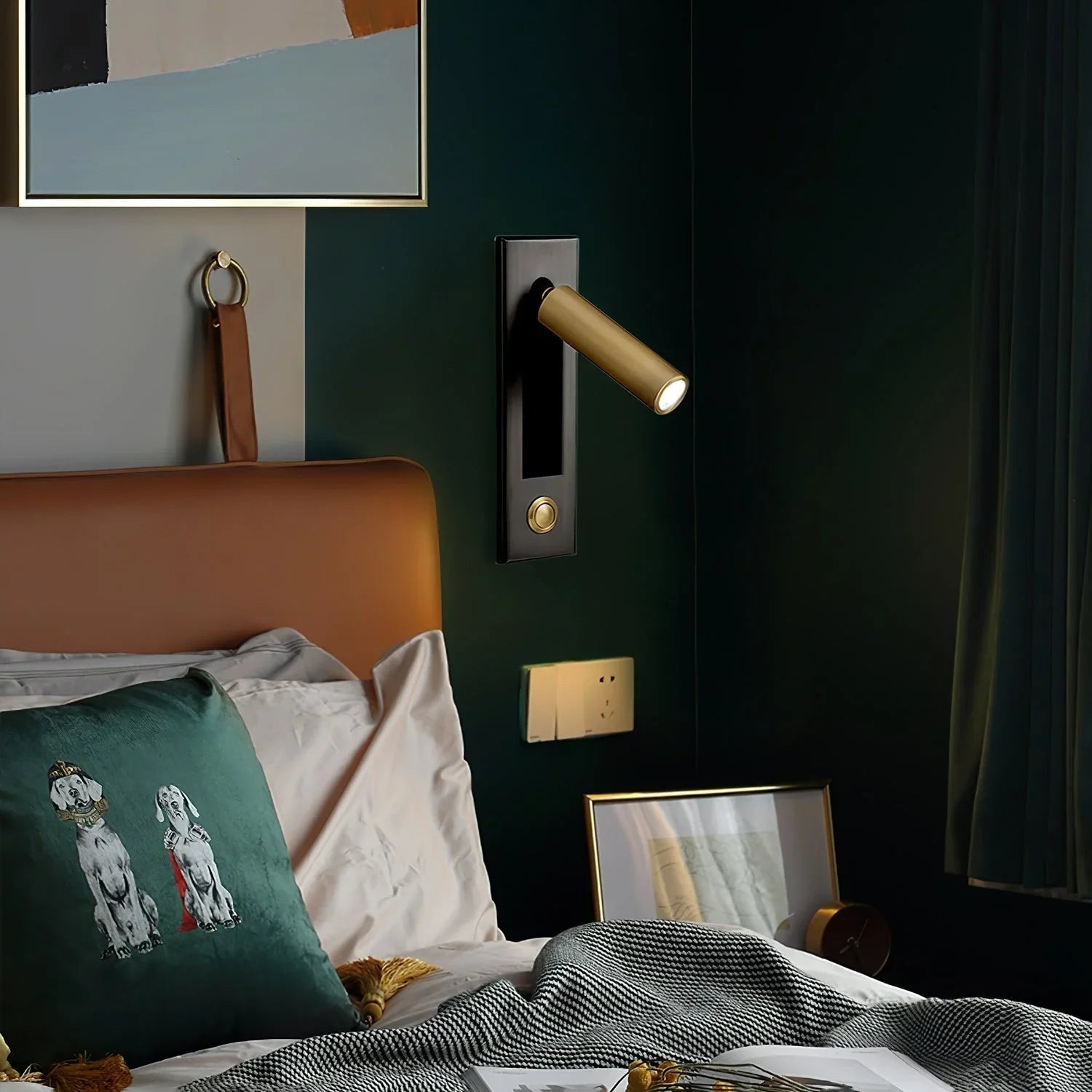 Kinkiet Ścienny | Kinkiet Do Sypialni-Wall Lamp-Miloska