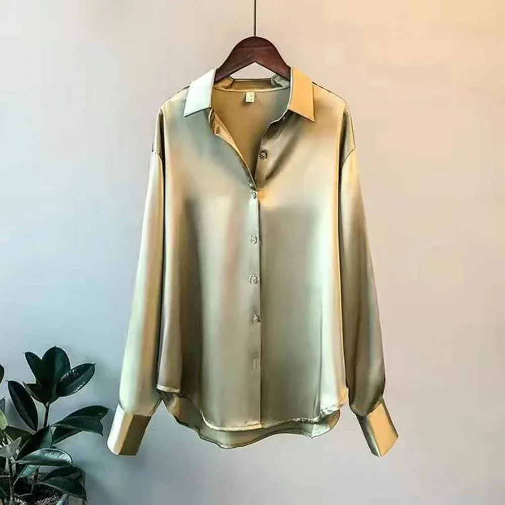 Koszula Damska | Bluzka Z Kołnierzykiem-Women Blouse-Miloska