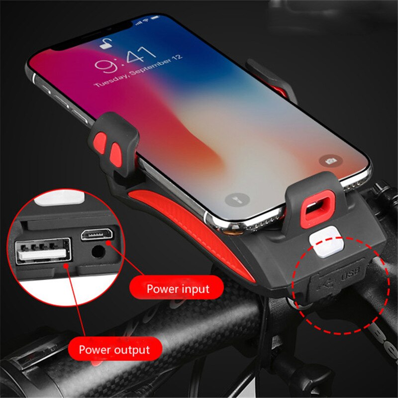 Uchwyt Na Telefon Do Roweru | Lampka Rowerowa-Phone Holder-Miloska