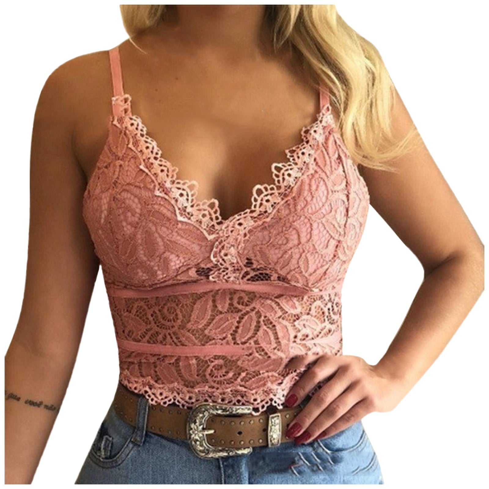 Top Damski | Koronkowy Top-Women Top-Miloska