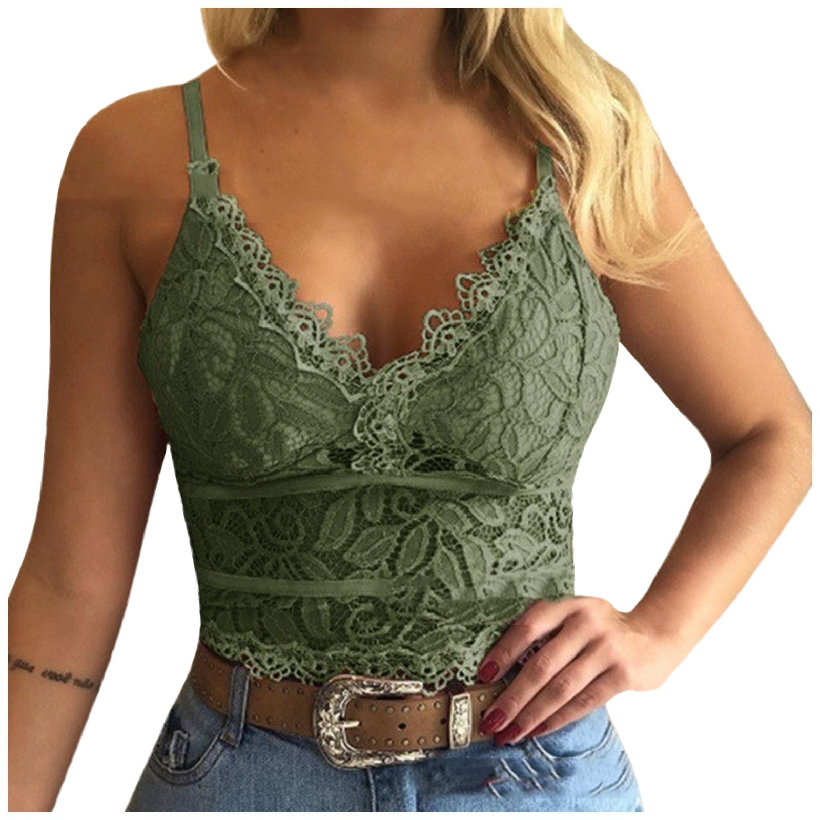 Top Damski | Koronkowy Top-Women Top-Miloska