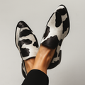 Mokasyny Na Platformie | Loafersy Damskie-Women Shoes-Miloska