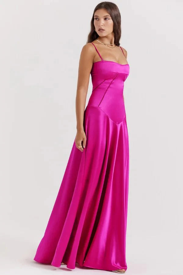 Sukienka Maxi Damska | Sukienka Dla Druhny-Women Dress-Miloska