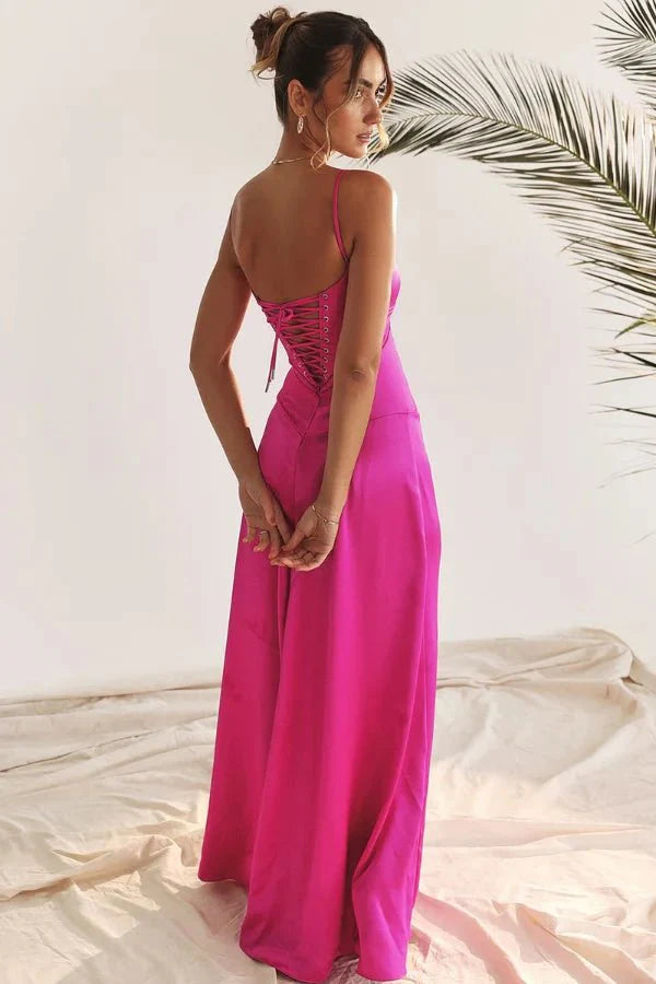 Sukienka Maxi Damska | Sukienka Dla Druhny-Women Dress-Miloska