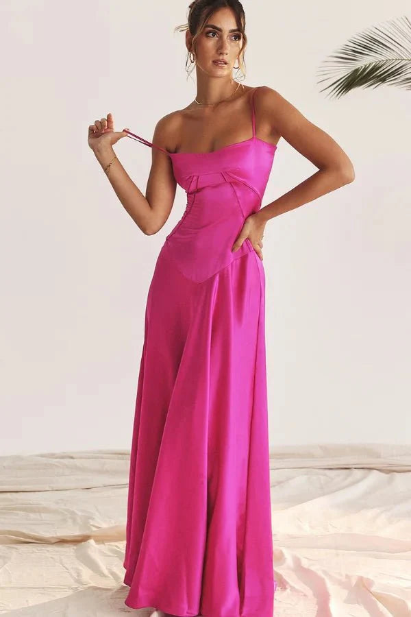 Sukienka Maxi Damska | Sukienka Dla Druhny-Women Dress-Miloska