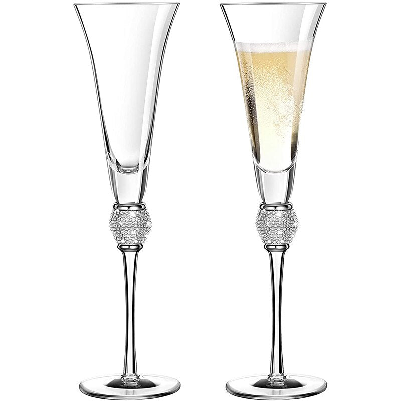 Kieliszki Do Szampana | Zestaw Kieliszków Do Szampana-Champagne Glasses-Miloska