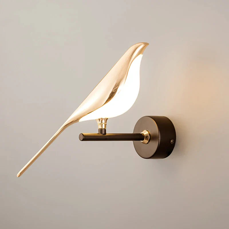 Lampa Ścienna Ptak | Kinkiet Na Ścianę-Wall Lamp-Miloska