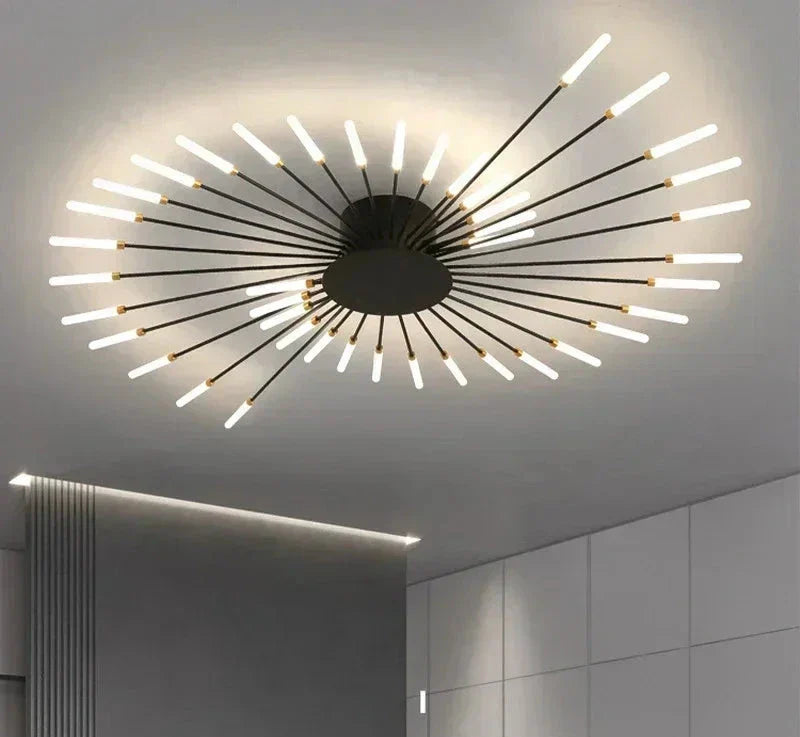 Żyrandol Do Salonu | Nowoczesny Żyrandol Sufitowy-Ceiling Light-Miloska