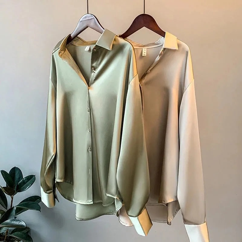 Koszula Damska | Bluzka Z Kołnierzykiem-Women Blouse-Miloska
