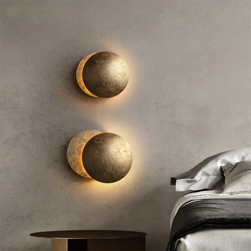 Lampa Ozdobna Księżyc | Lampa Na Ścianę-Wall Lamp-Miloska