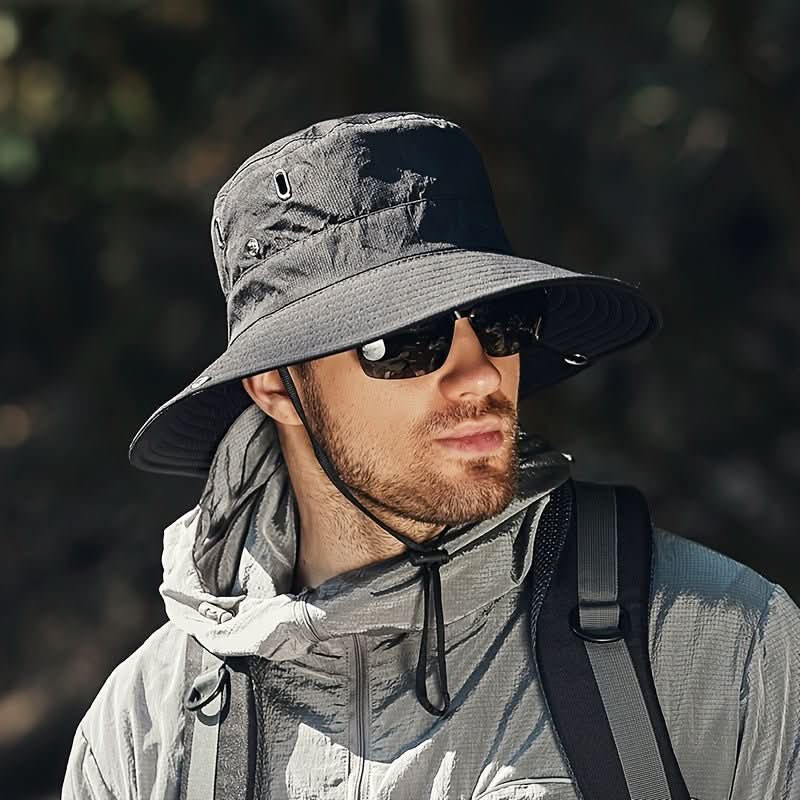 Kapelusz Męski | Kapelusz Turystyczny-Sun Hat-Miloska