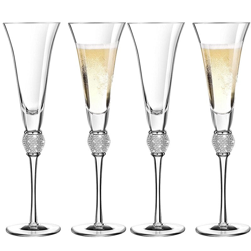 Kieliszki Do Szampana | Zestaw Kieliszków Do Szampana-Champagne Glasses-Miloska