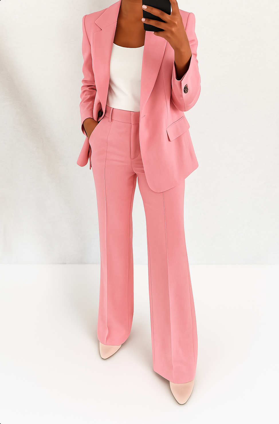Garnitur Damski | Komplet Damski Ze Spodniami-Women Pantsuit-Miloska