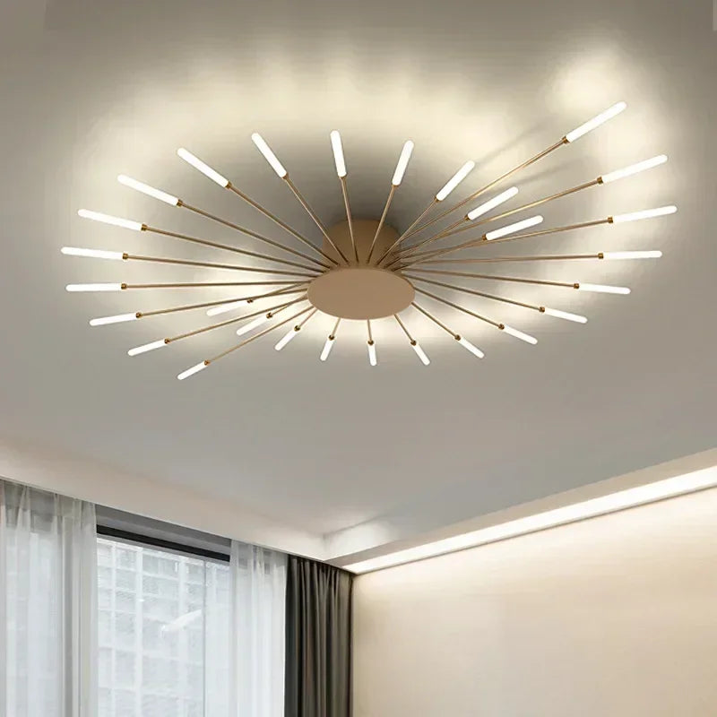Żyrandol Do Salonu | Nowoczesny Żyrandol Sufitowy-Ceiling Light-Miloska