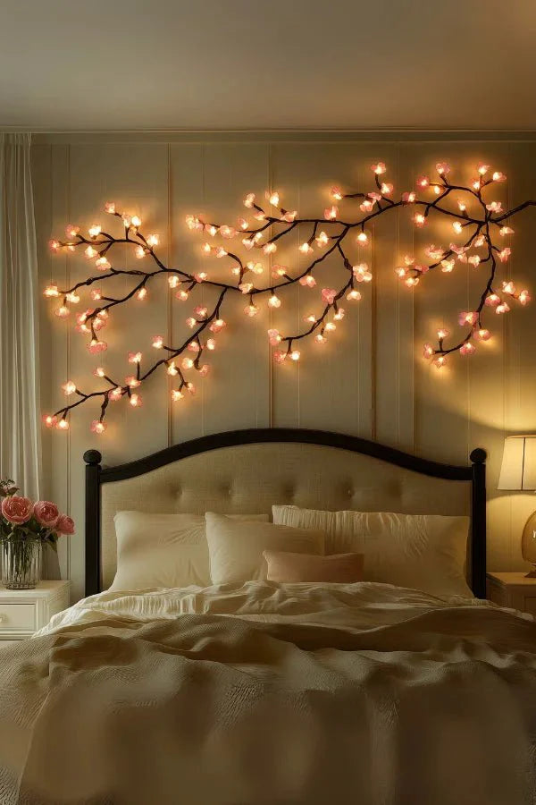 Dekoracyjna Gałązka LED | Lampa Na Ścianę-Wall Lamp-Miloska