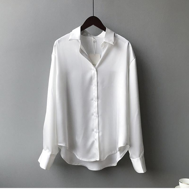 Koszula Damska | Bluzka Z Kołnierzykiem-Women Blouse-Miloska