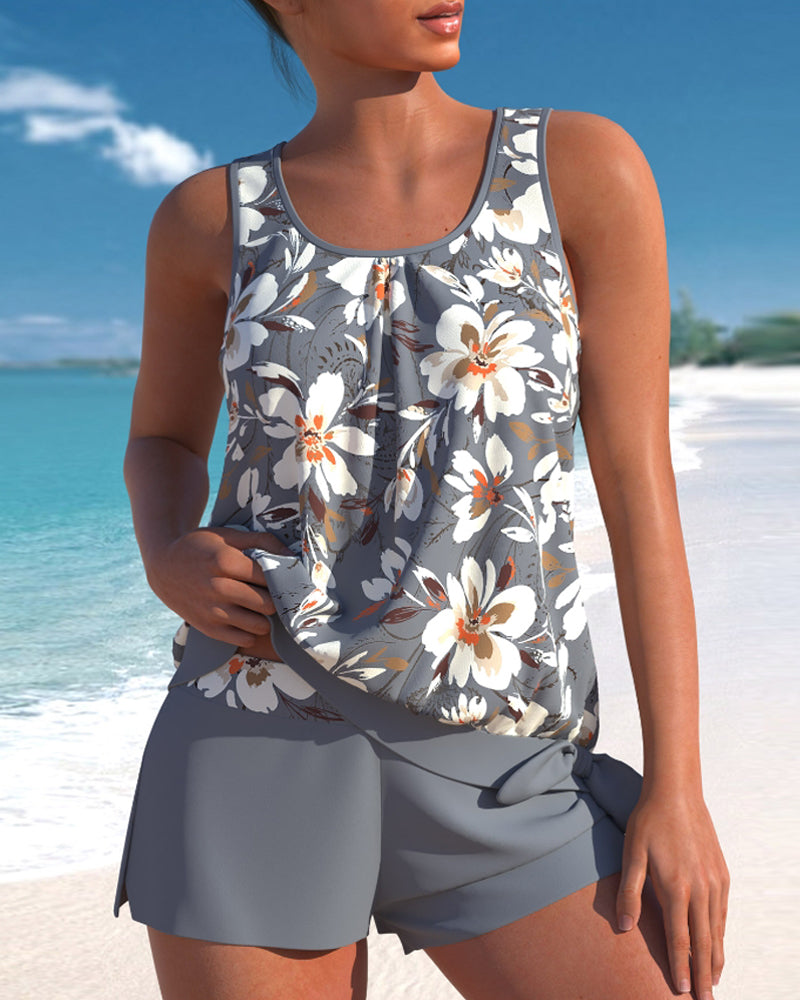 Strój Kąpielowy Damski | Tankini Ze Spodenkami-Women Swimsuit-Miloska