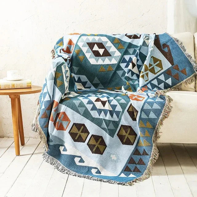 Narzuta Na Łóżko | Narzuta Na Sofę Boho-Blanket-Miloska