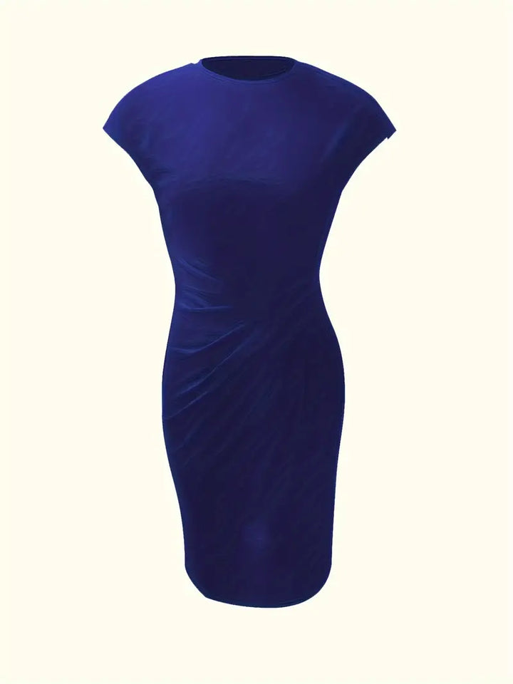 Sukienka Midi Bodycon | Sukienka Do Biura-Women Dress-Miloska