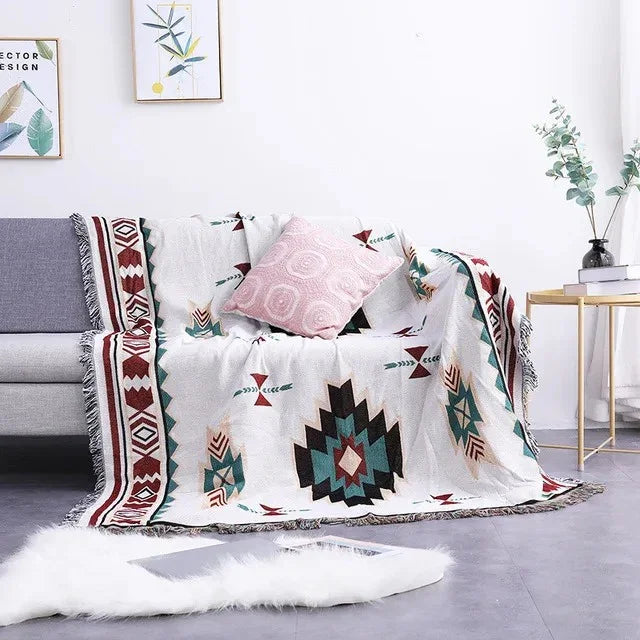 Narzuta Na Łóżko | Narzuta Na Sofę Boho-Blanket-Miloska