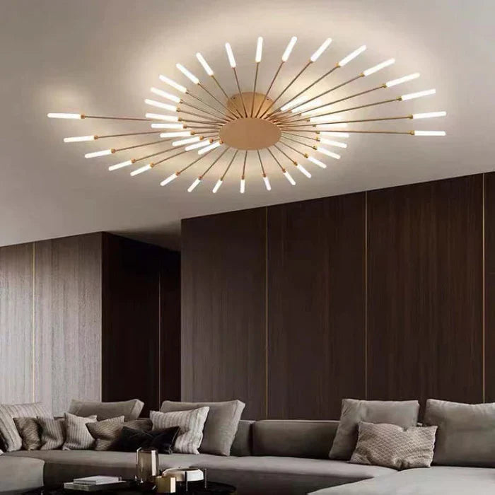 Żyrandol Do Salonu | Nowoczesny Żyrandol Sufitowy-Ceiling Light-Miloska