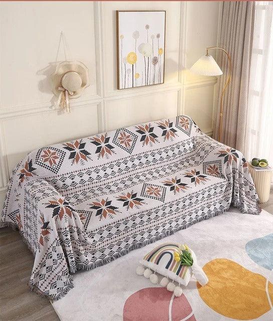 Narzuta Na Łóżko | Narzuta Na Sofę Boho-Blanket-Miloska