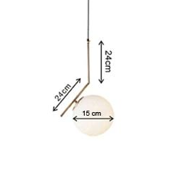 Lampa Sufitowa | Okrągła Lampa-Ceiling Light-Miloska