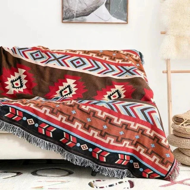 Narzuta Na Łóżko | Narzuta Na Sofę Boho-Blanket-Miloska