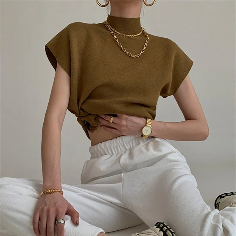 Półgolf Damski | Elegancka Bluzka-Women Blouse-Miloska