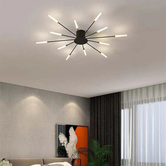 Żyrandol Do Salonu | Nowoczesny Żyrandol Sufitowy-Ceiling Light-Miloska