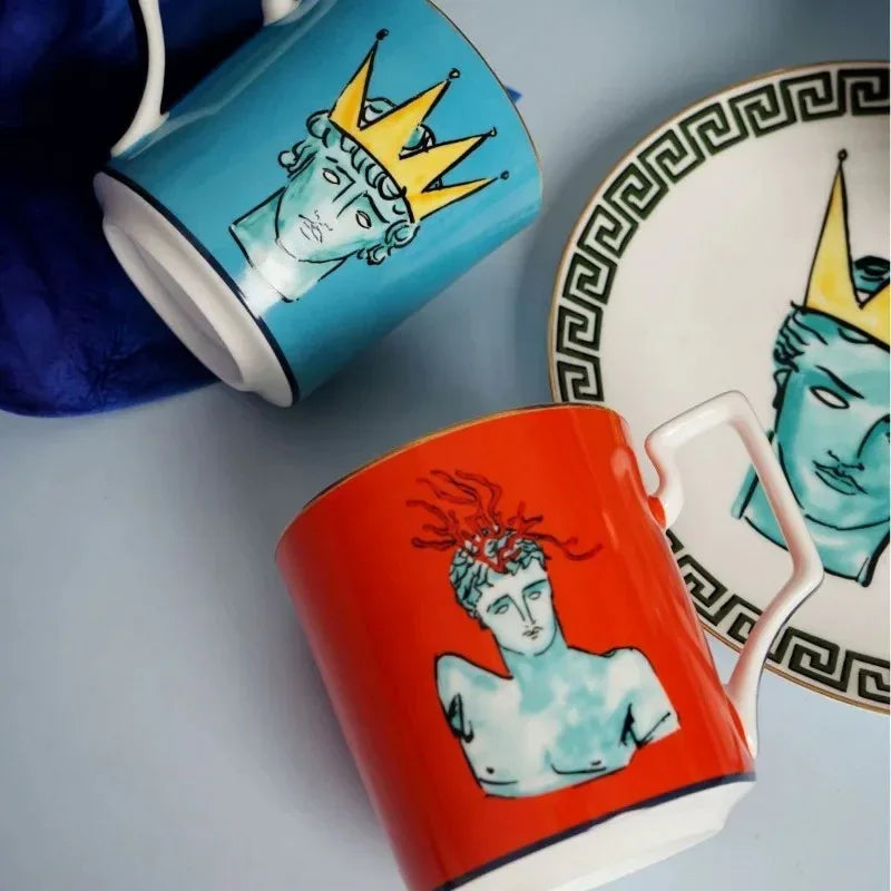Talerz Dekoracyjny | Kubek Designerski-Plate/Mug-Miloska