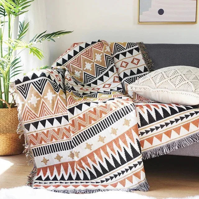 Narzuta Na Łóżko | Narzuta Na Sofę Boho-Blanket-Miloska