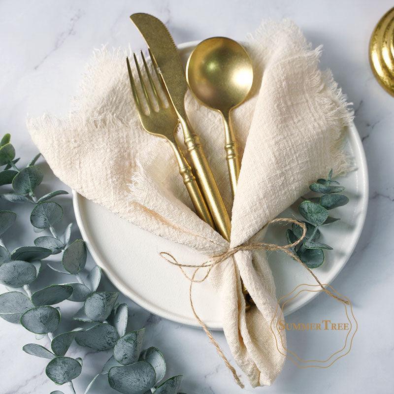 Serwetki Na Sztućce | Serwetka Materiałowa Stół-Cotton Napkin-Miloska