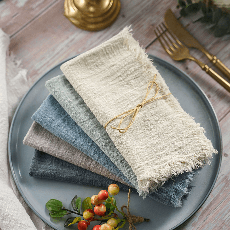 Serwetki Na Sztućce | Serwetka Materiałowa Stół-Cotton Napkin-Miloska