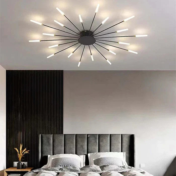 Żyrandol Do Salonu | Nowoczesny Żyrandol Sufitowy-Ceiling Light-Miloska