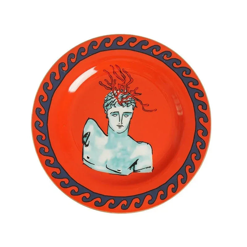 Talerz Dekoracyjny | Kubek Designerski-Plate/Mug-Miloska